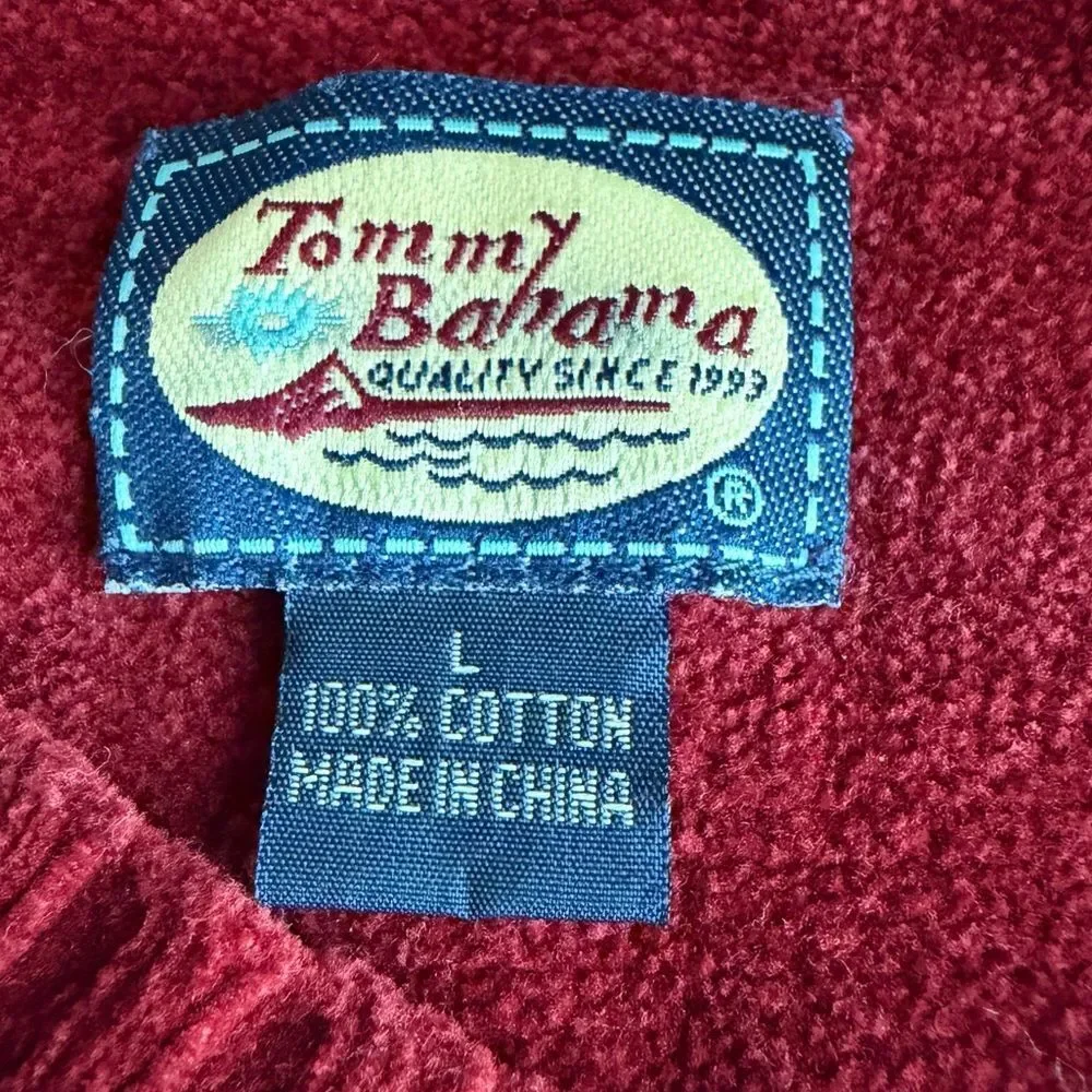 Vintage Tommy Bahama All Gender Chenille Relaxed Sweater XL